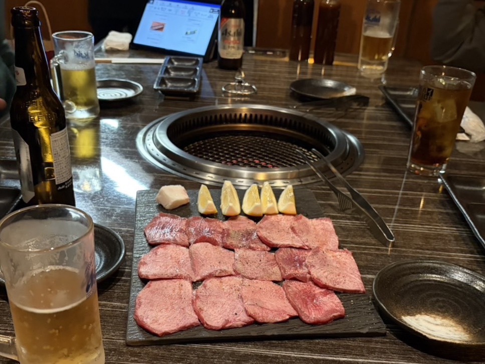 真庭市を拠点に木材チップを取り扱う川元運送の忘年会